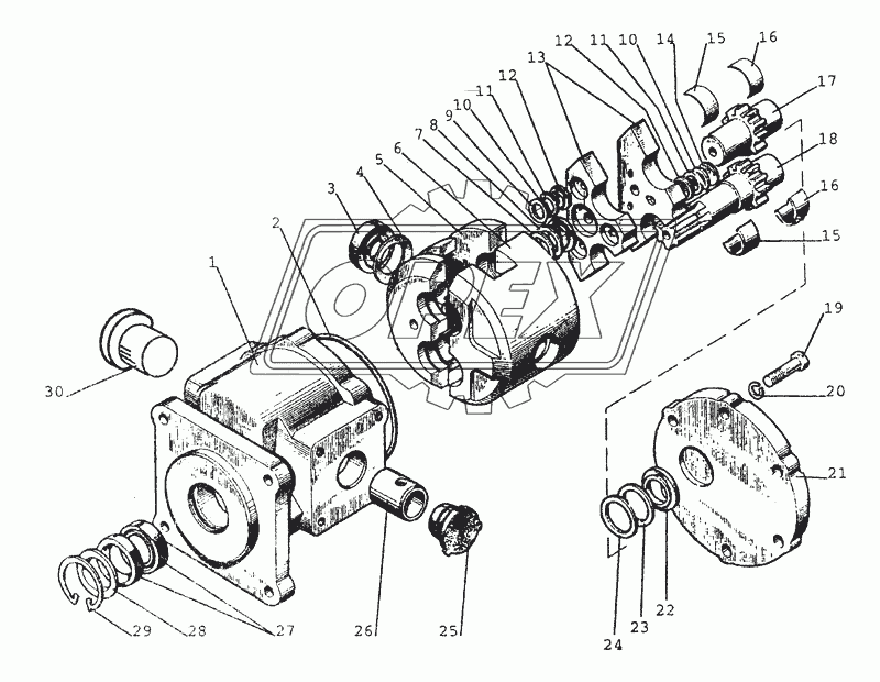 НШ32А-3 Насос шестеренный НШ32А-3